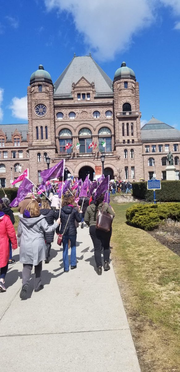 nlstoronto's tweet photo. Proud to join today’s Queen’s Park rally against @fordnation @SylviaJonesMPP cuts to #healthaccess4all. Announced last Friday, to be in place tmrw. Life-saving essential treatment suddenly cut. 👎🏽 https://t.co/xixIYz7CBX