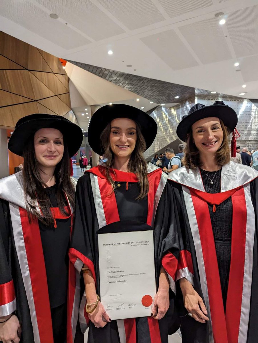 Scientific Work in Anorexia Nervosa (SWAN) (@swan_research_) on Twitter photo Congratulations DOCTOR <a href="/JenkinsZoeM/">Zoe Jenkins, PhD</a> on your PhD graduation! 🎉👩🎓🎉
So proud of you and everything you’ve achieved, and will be forever grateful for you being the gum under my shoe (as you so elegantly put it) Congratulations DOCTOR <a href="/JenkinsZoeM/">Zoe Jenkins, PhD</a> on your PhD graduation! 🎉👩🎓🎉
So proud of you and everything you’ve achieved, and will be forever grateful for you being the gum under my shoe (as you so elegantly put it)