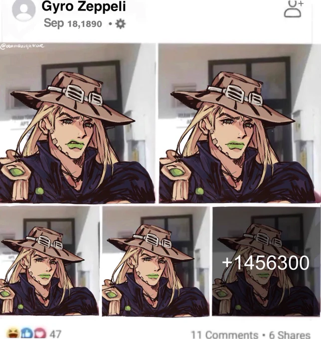 this is still my Magnum opus btw #steelballrun 