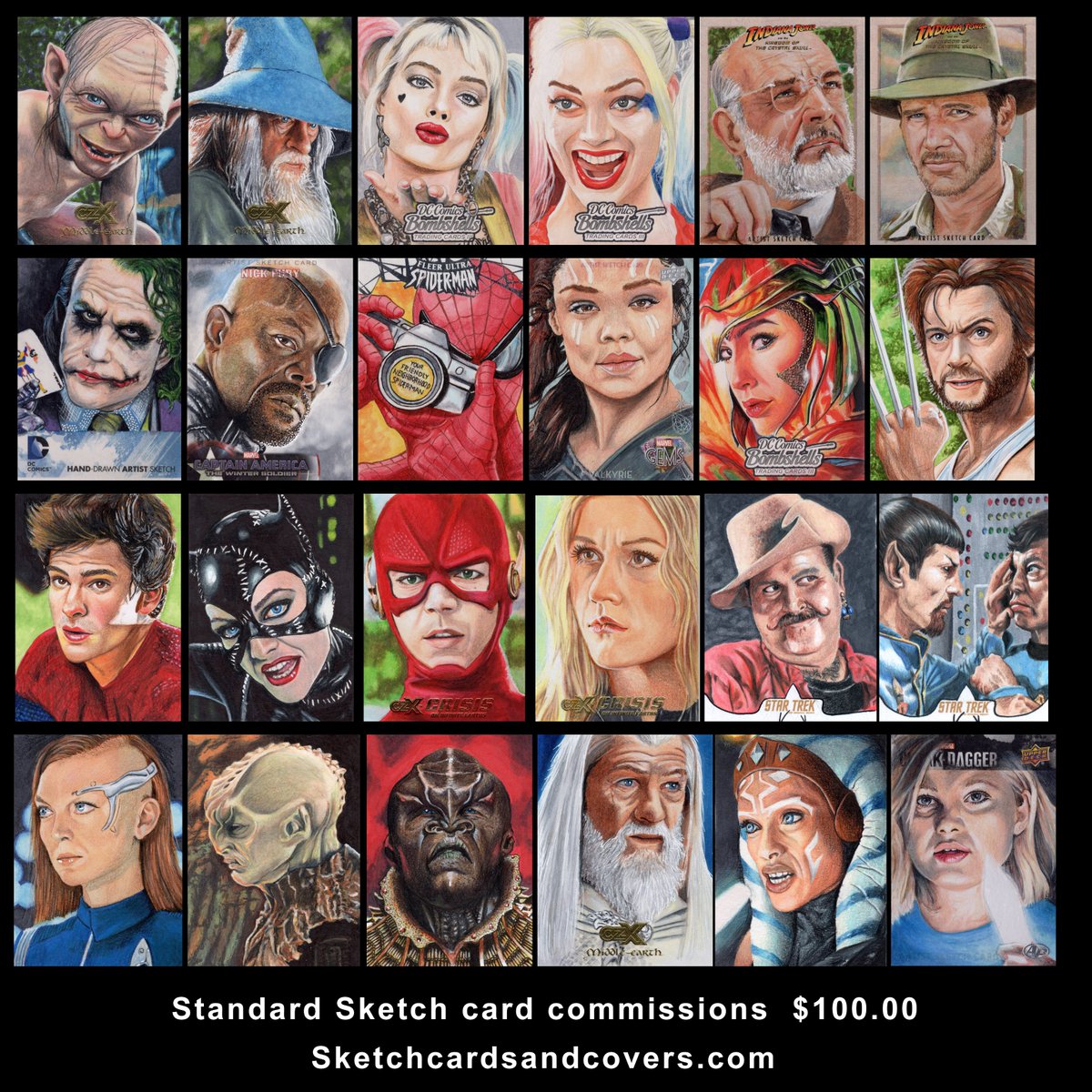 I'm taking commission orders. #fanart #sketchcards #commissionsopen 2.5X3.5 inch masterpieces!