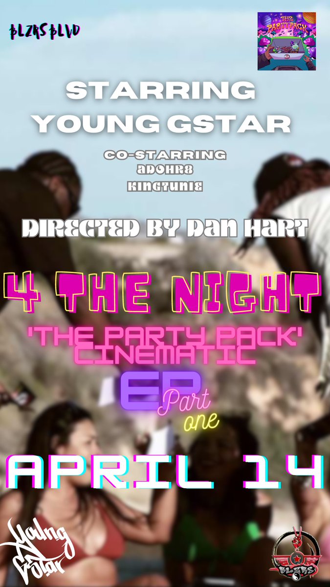 LilFlxvio's tweet photo. Lights, Camera, Action. ๐ฅ
The โ4 The Nightโ Official Trailer drops tomorrow as the first part of my two part Cinematic EP โThe Party Packโ set to release April 14. WHO WANNA PARTY?! ๐๐
#ThePartyPack #4TheNight #BLZRS #NewMusic #MusicVideo https://t.co/iLURlhDxnX