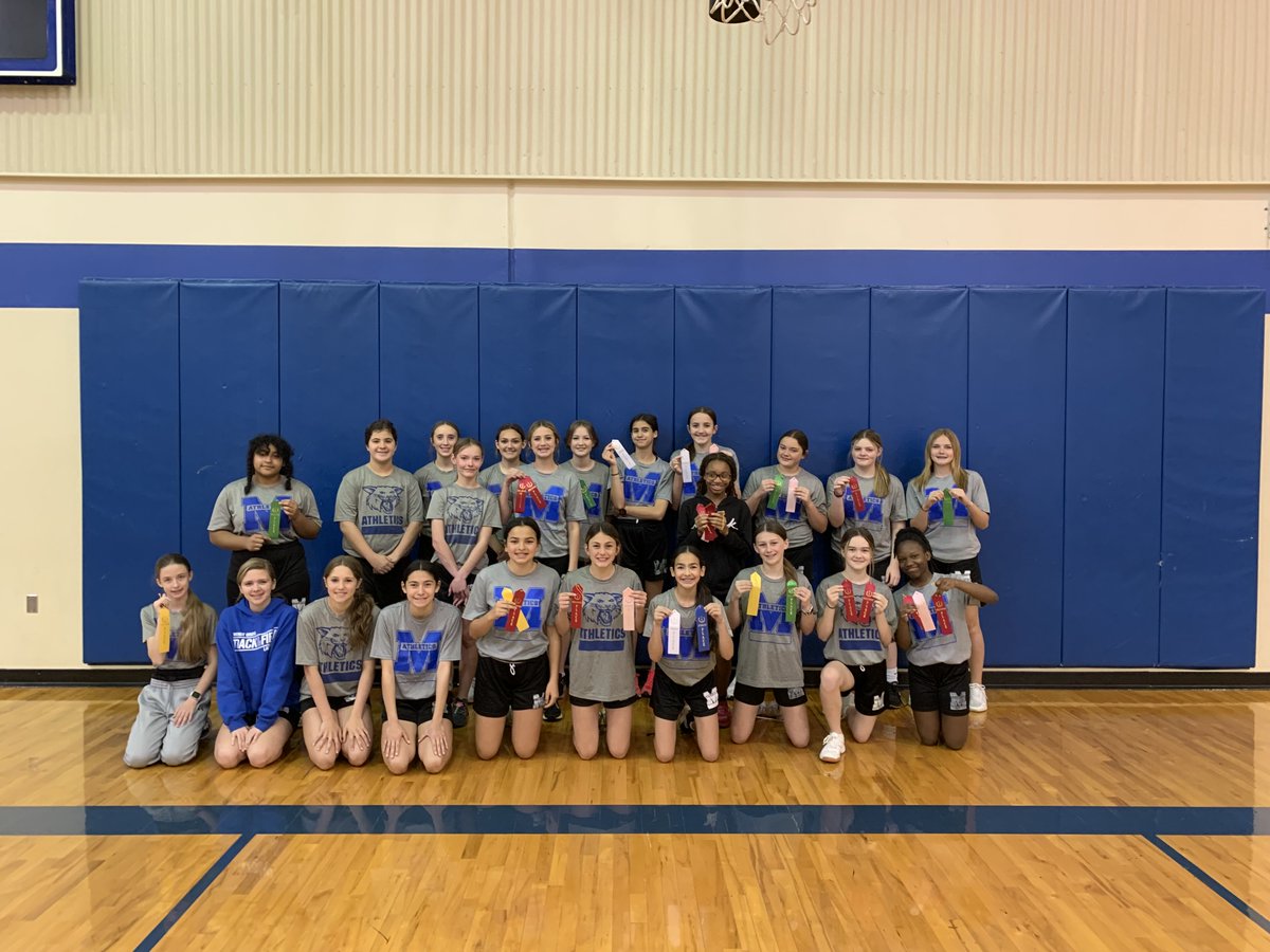 WGMS Athletics (@wgmsathletics) on Twitter photo Congratulations Lady Cats on great finishes at the South Zone Meet! 8th grade girls brought home 1st place overall and have 18 girls headed to next week's Metro District Meet and 7th grade girls placed 3rd overall with 15 girls advancing!!!⭐️💙
<a href="/MISD_Athletics/">Midlothian ISD Athletics</a>
<a href="/WGMSWildcats/">Walnut Grove M.S.</a> Congratulations Lady Cats on great finishes at the South Zone Meet! 8th grade girls brought home 1st place overall and have 18 girls headed to next week's Metro District Meet and 7th grade girls placed 3rd overall with 15 girls advancing!!!⭐️💙
<a href="/MISD_Athletics/">Midlothian ISD Athletics</a>
<a href="/WGMSWildcats/">Walnut Grove M.S.</a>
