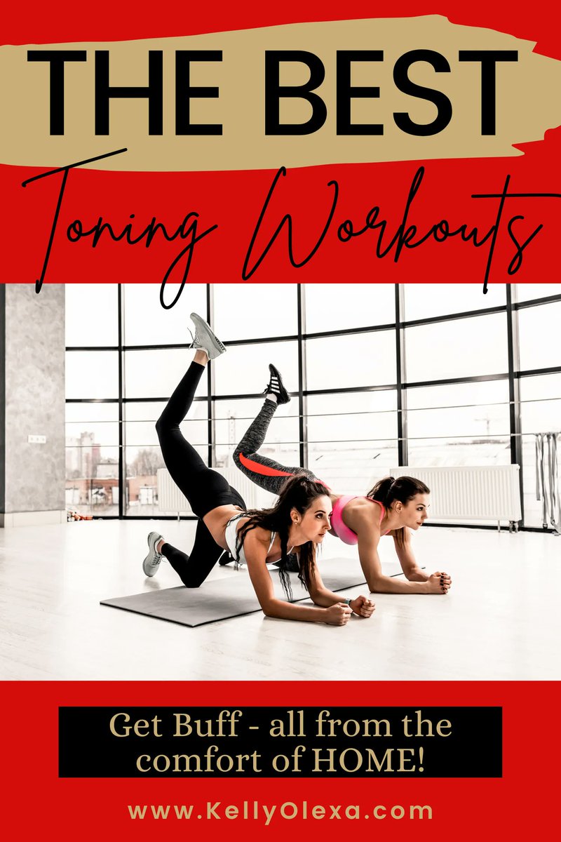 NEW BLOG: The Best Toning Workouts For Women, and ALL Can Be Done At HOME!  bit.ly/3ILFyjD #workoutathome #gettoned #workoutfromhome #homeworkouts #toningworkouts