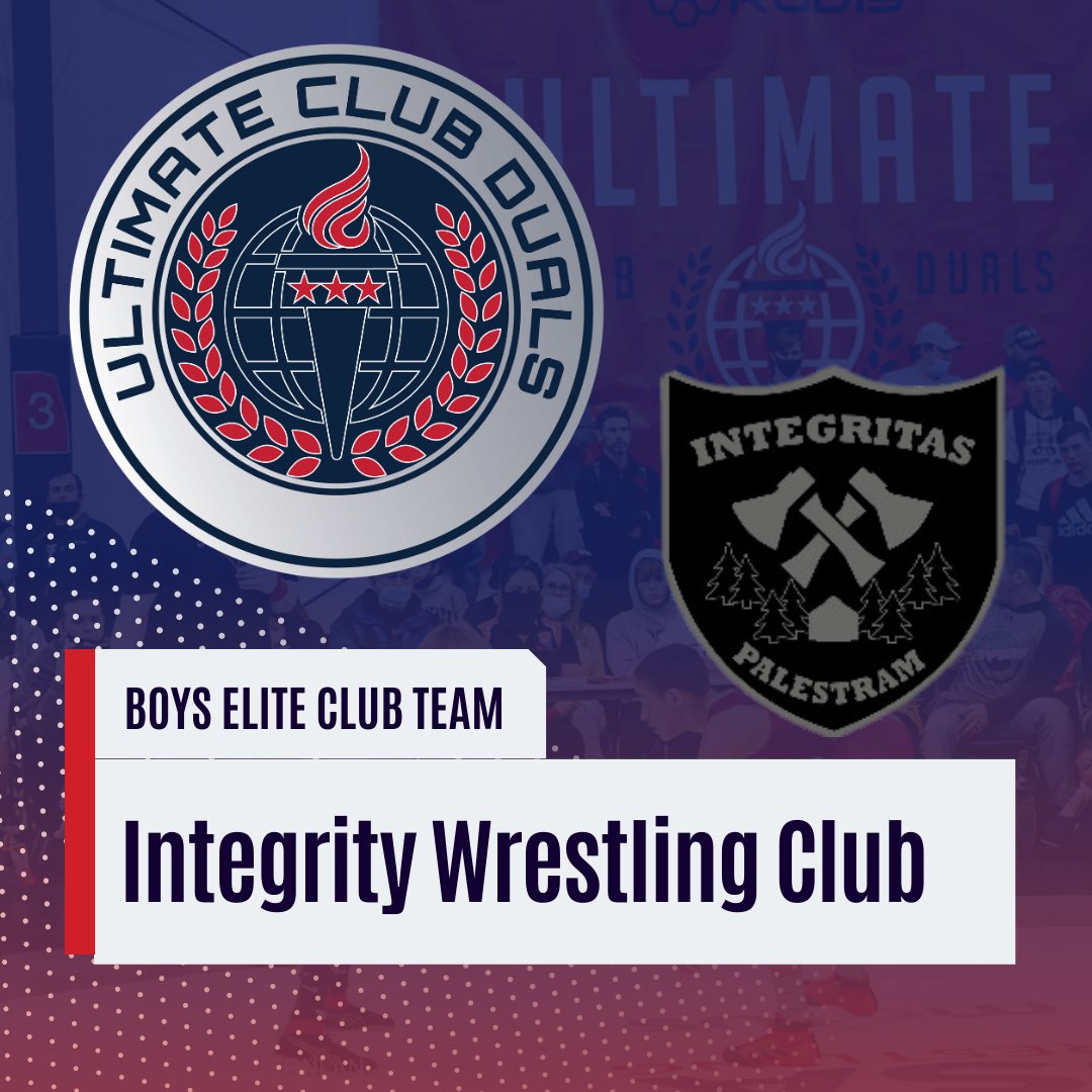 ClubDuals's tweet image. Add another one to the Boys Elite Division APRIL 14th - APRIL 16th!⁠
Welcome Integrity Wrestling Club!⁠
⁠
Light your Torch with us!⁠
Follow the Link in Bio to Register