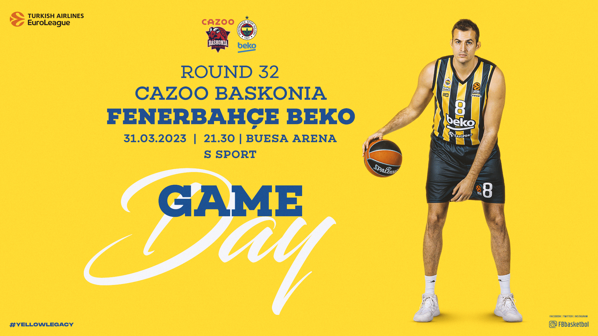 baskonia fenerbahçe maç afişi