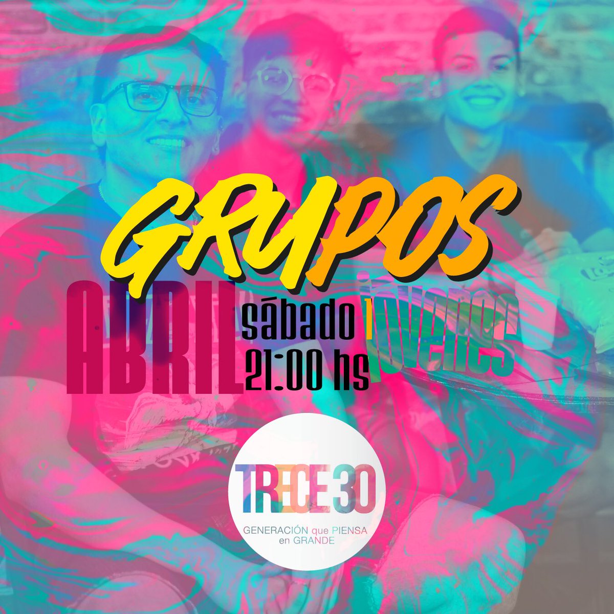 trece_30's tweet photo. 🤓¿Agendados los horarios de este finde?

☺️Nos vemos prontito familiaaa. https://t.co/lHp8xFTVN4