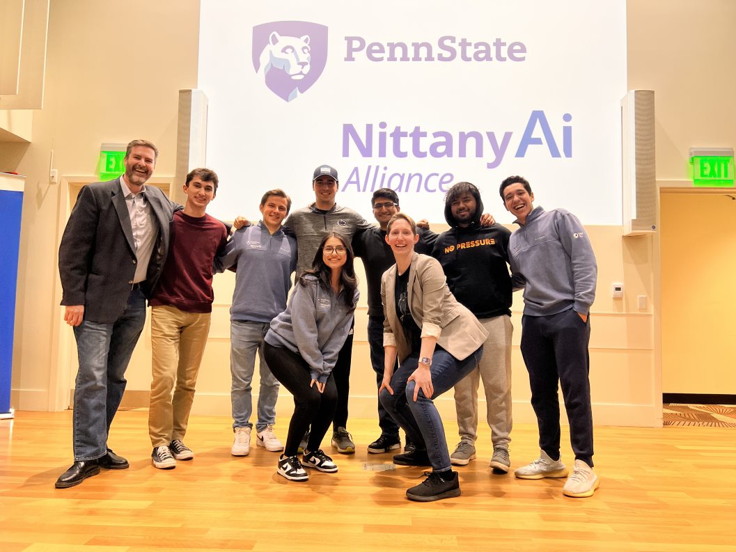 THANK YOU! Sam Wheeler from VAST Data for leading an amazing talk for <a href="/penn_state/">Penn State</a> students and faculty. U inspire and motivate us to be our best! Thanks to Johnathan Hays and Mike Gaffney <a href="/VAST_Data/">VΛST Data</a> and John Coyne <a href="/nvidia/">NVIDIA</a> for stopping by! 
#AIMI #AI #womeninai