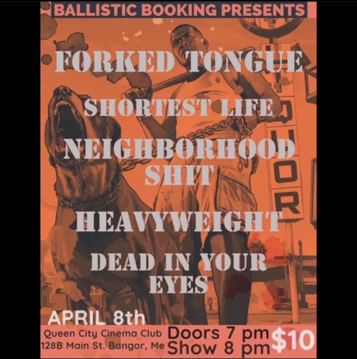 ShortestLife's tweet photo. April bangors. Mosh like an asshole, throw a trash can, do bad shit. https://t.co/feVgY4EgwJ