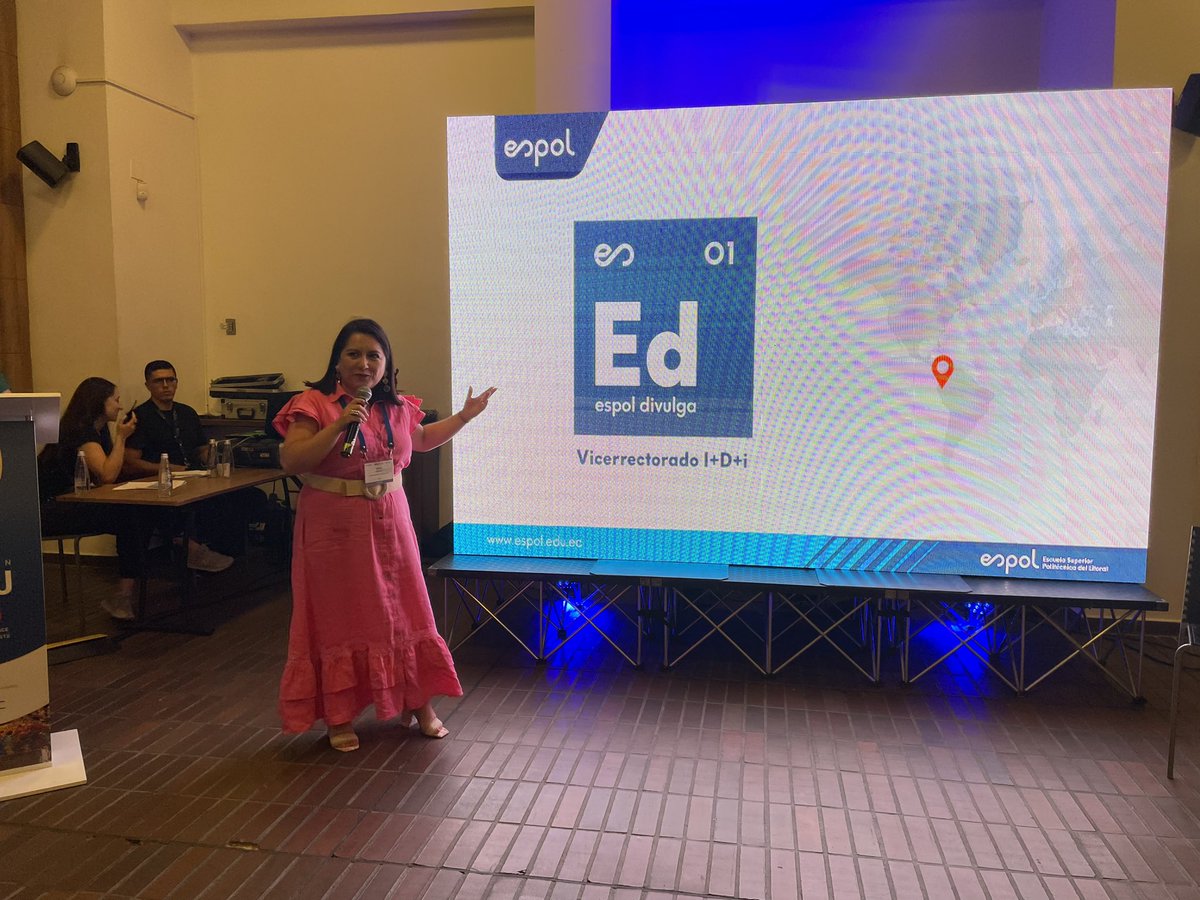 SofiCabreraEs's tweet image. Today I presented @EspolDivulga project at @WCSJ23. I showed them different ideas to mix science and humor. These activities are changing the model to comunicate science in ecuatorian universities 🇪🇨
it was an amazing moment. Thanks for the invitation #WCSJ2023