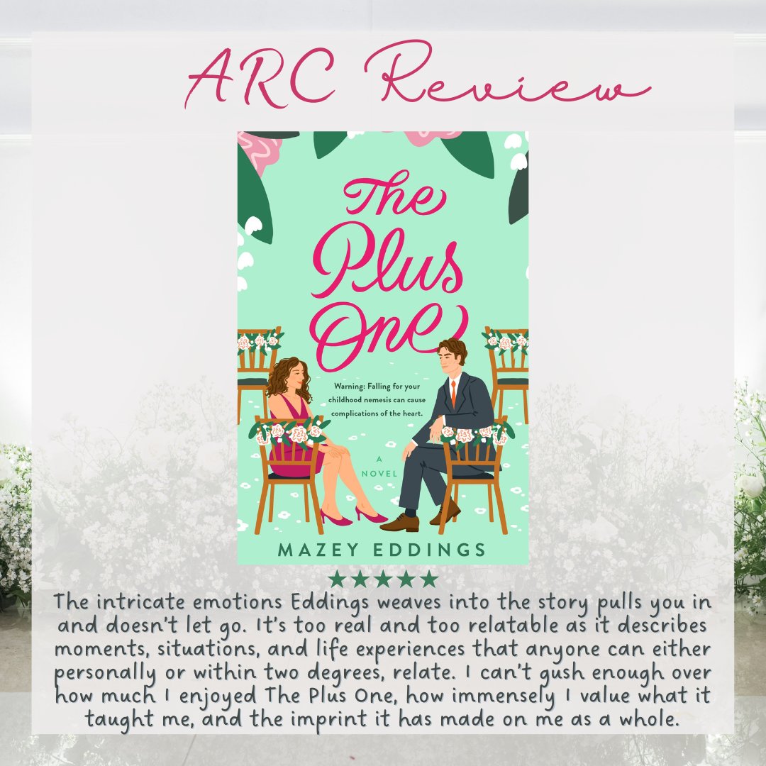 I can’t gush enough over how much I enjoyed this book, how immensely I value what it taught me, and the imprint it has made on me as a whole.

Available April 4th romcombc.com/book/the-plus-… 

@foxygrandpa27 @NetGalley @StMartinsPress 

#bookreview #bookrecommendation #BookTwitter