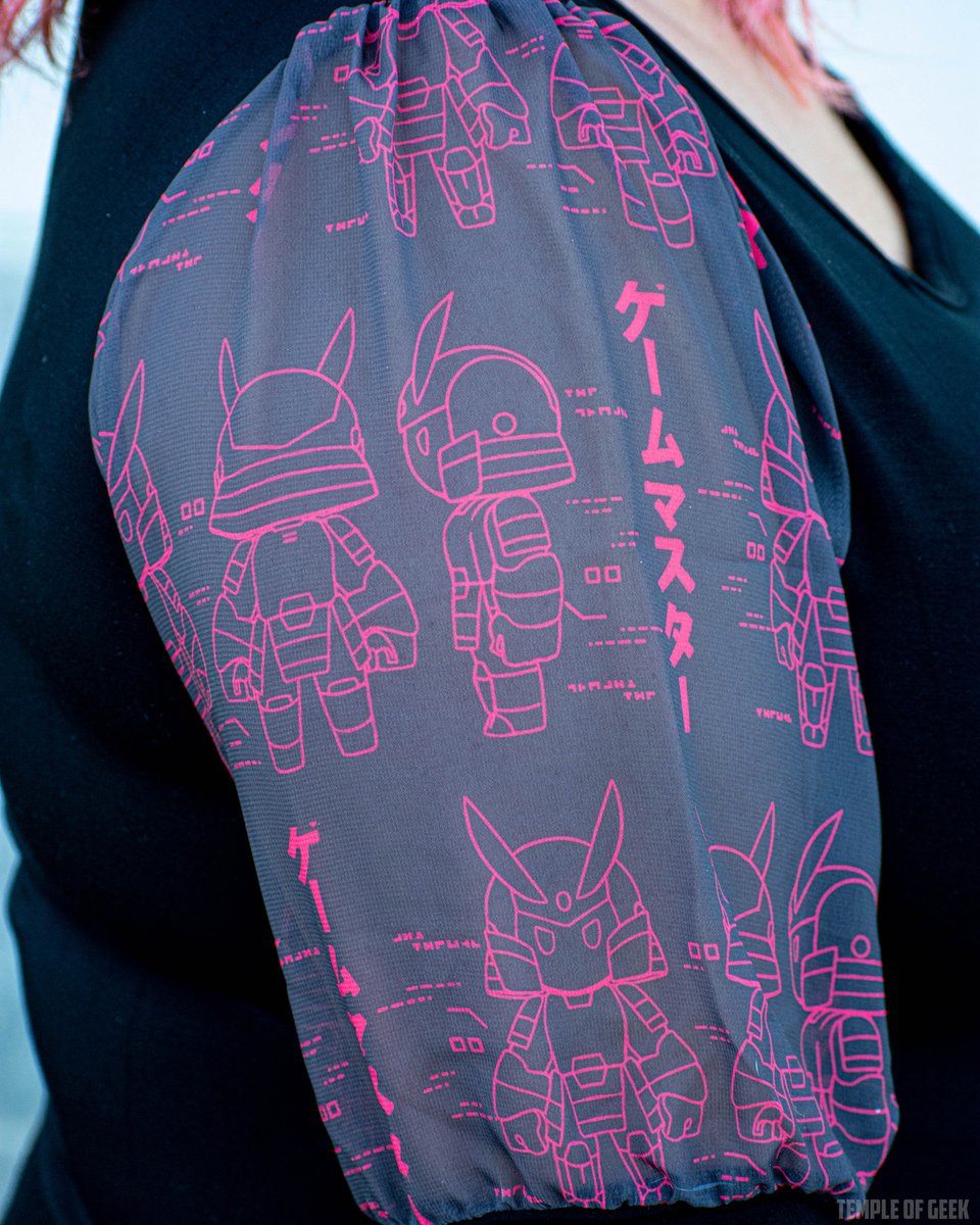 We love how our Hawk Blueprint top brings a little flair to your look. #gaminglife #gamingposts #instagaming #retrogaming #videogames #videogamesaddict #videogamescosplay #videogamesforlife #gamingfashion #geekstyle #gamerfashion #cosplayfashion #cosplaydress #gamer #gaming #vide