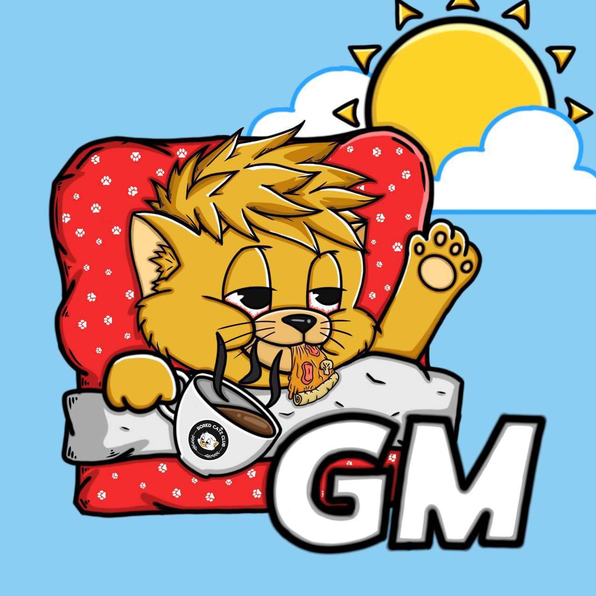 BoredCatzClub's tweet image. 🌞GM CATZFAM 👋🌞☕🍃

#CROFam #ETHfam #NFT #NFTCommunity