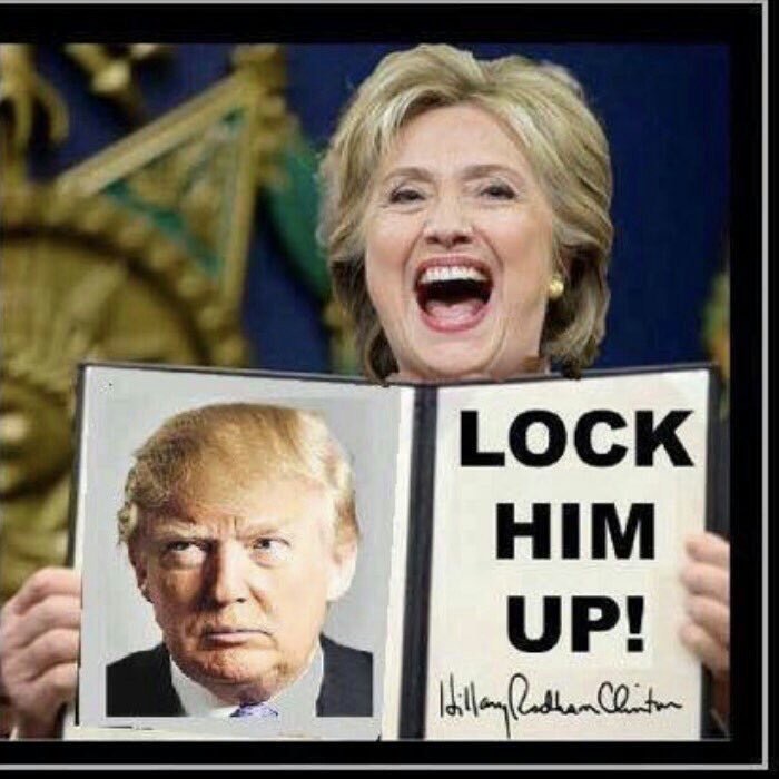 Who was it who said: “Revenge is a dish best served cold”? #LockHimUp