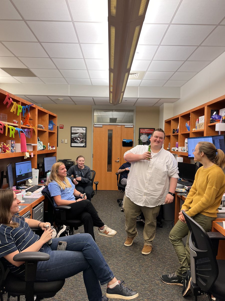 <a href="/J_Ryan33/">Jack Ryan</a> passed his prelim with flying colors today and is our newest PhD candidate!! Way to go Jack, we are so proud of you!! 🦠