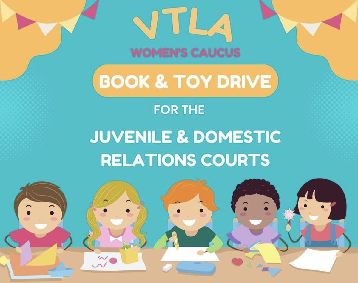 Help us replace toys and books used to prepare child witnesses and victims for trial in Virginia J&DR courts. These help attorneys connect with children, often in cases involving unspeakable physical or sexual violence. tinyurl.com/3rvwsapd Select VTLA WC shipping at checkout.