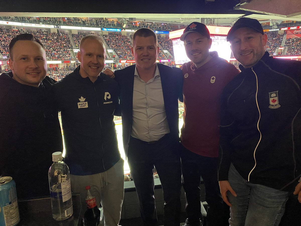 We want to thank the Ottawa <a href="/Senators/">Ottawa Senators</a> for hosting us at tonight’s game! What a thrill to have Senators legend, Chris Neil, drop by to wish us luck this week! #whatanight #wmcc2023