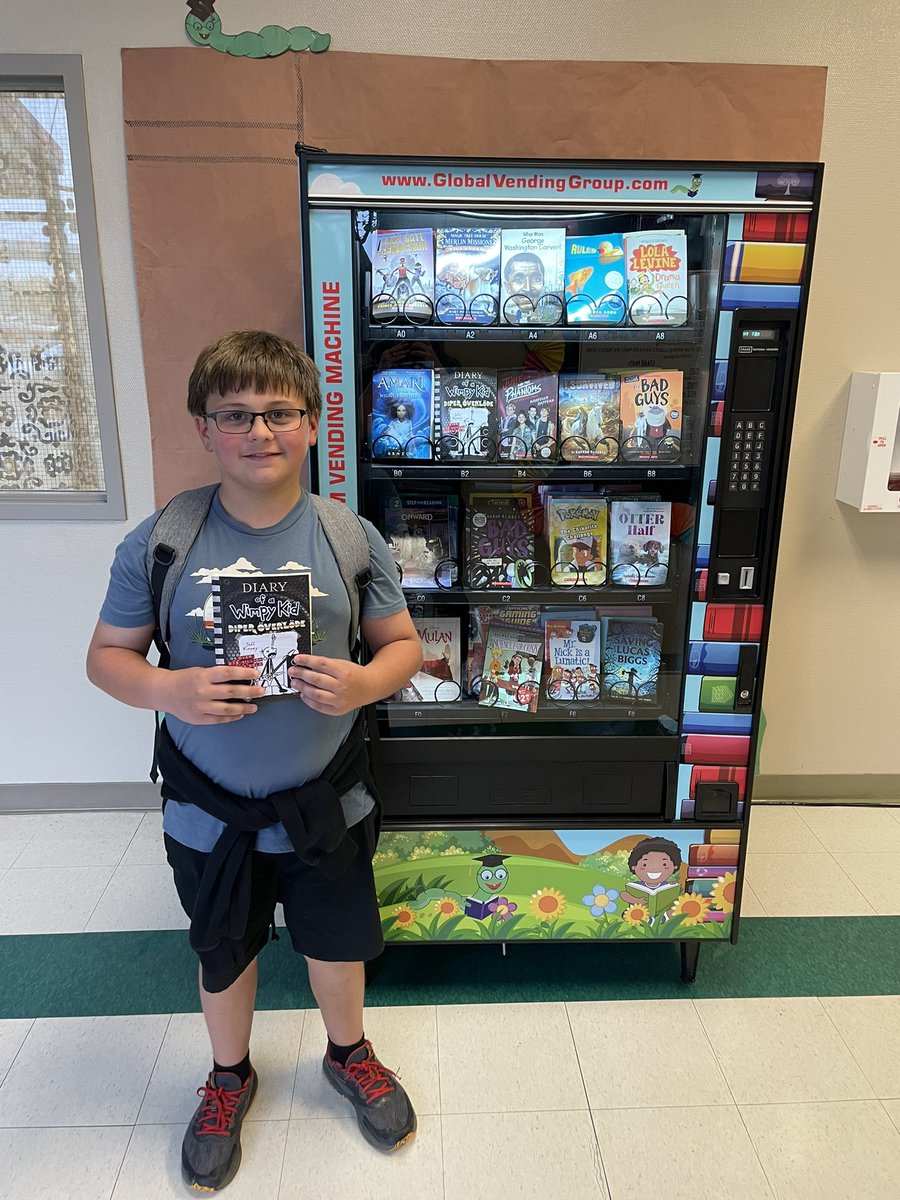 We love when our students get a book machine coin 🪙 <a href="/mambrinosteam/">STEAM Academy at Mambrino</a> <a href="/granburyisd/">Granbury ISD</a>