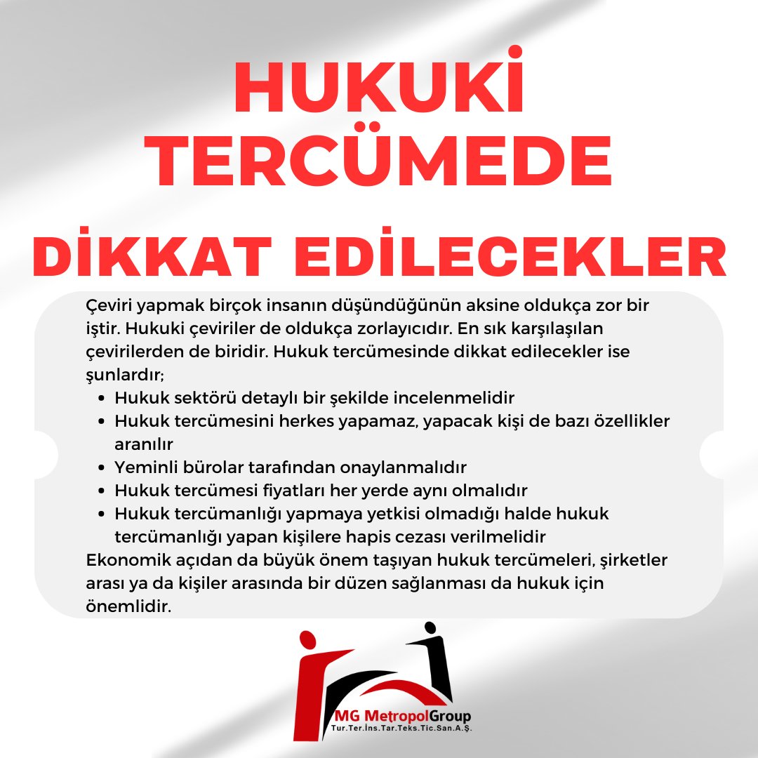 MetropolTercume's tweet photo. Hukuki Tercüme Nedir?
Gelin Beraber İnceleyelim!

#danışmanlık #tercüme #Twitter 

📩 | info@metropoltercume.com
🌐 | https://t.co/WCJISvAaco https://t.co/xFFqm9j3KJ