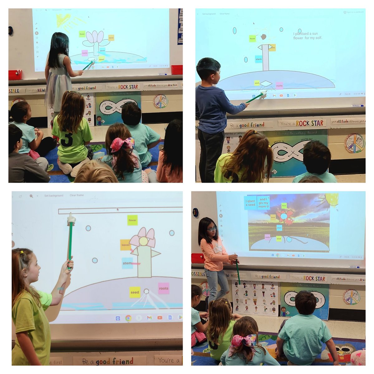 Spring has sprung, and these leaders presented their latest research projects about how plants change as they grow!🌱☀️ #buildingbethlehem #researchandinquiry @BASDSpGarden @FHJeremy @BethlehemAreaSD @McGrawHillK12