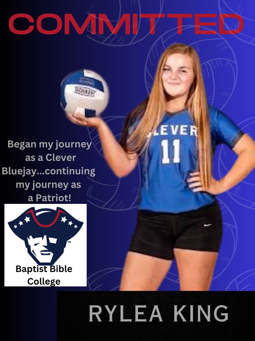 Congratulations to Abbi Street and Rylea King for continuing their academic and athletic careers next year at BBC! We are so proud of you!

Both will be signing tomorrow at 2 p.m.