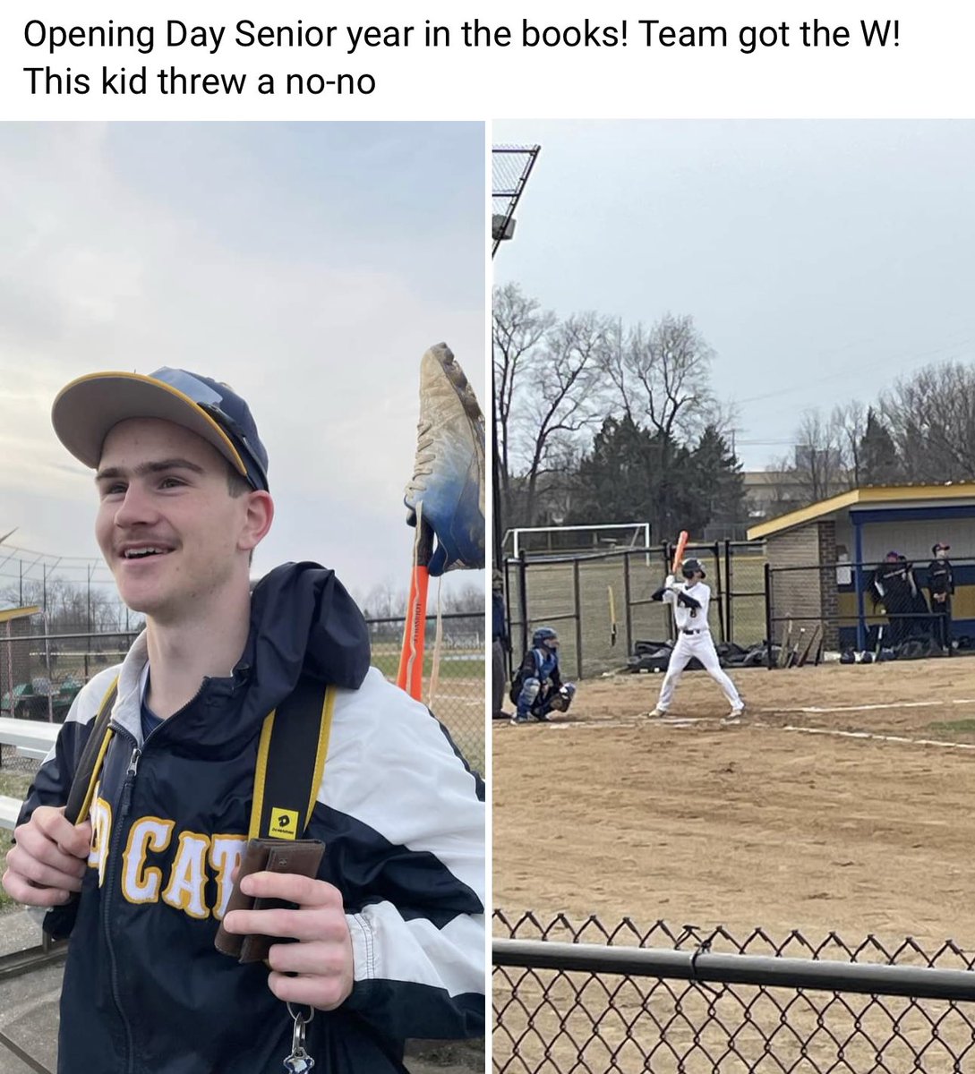 Congratulations to the Stache <a href="/austinwittrock6/">Austin Wittrock</a> on the No Hitter today!!! Awesome job kid!!!