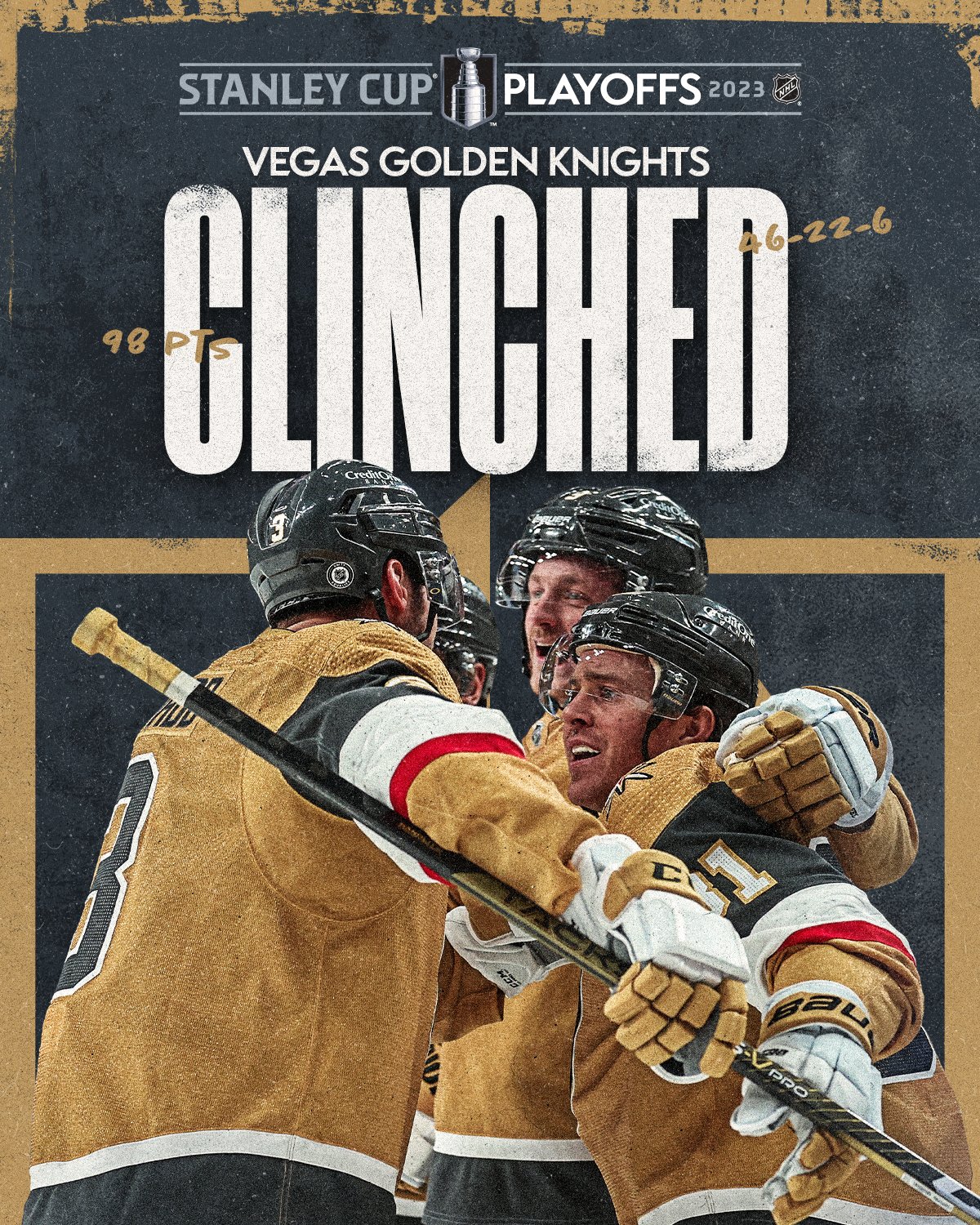 Vegas Golden Knights on Twitter Vegas golden knights, Golden knights, Golden knights hockey