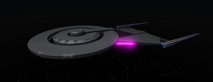 AZachet's tweet photo. It's Official! ZSS Columbia hull is fully done! Aboout time! Now on to her Interiors! Still lot of work to be done. @ZetaForce_  Official's Zeta Force's Flagship Columbia! https://t.co/sKF58y6RH8