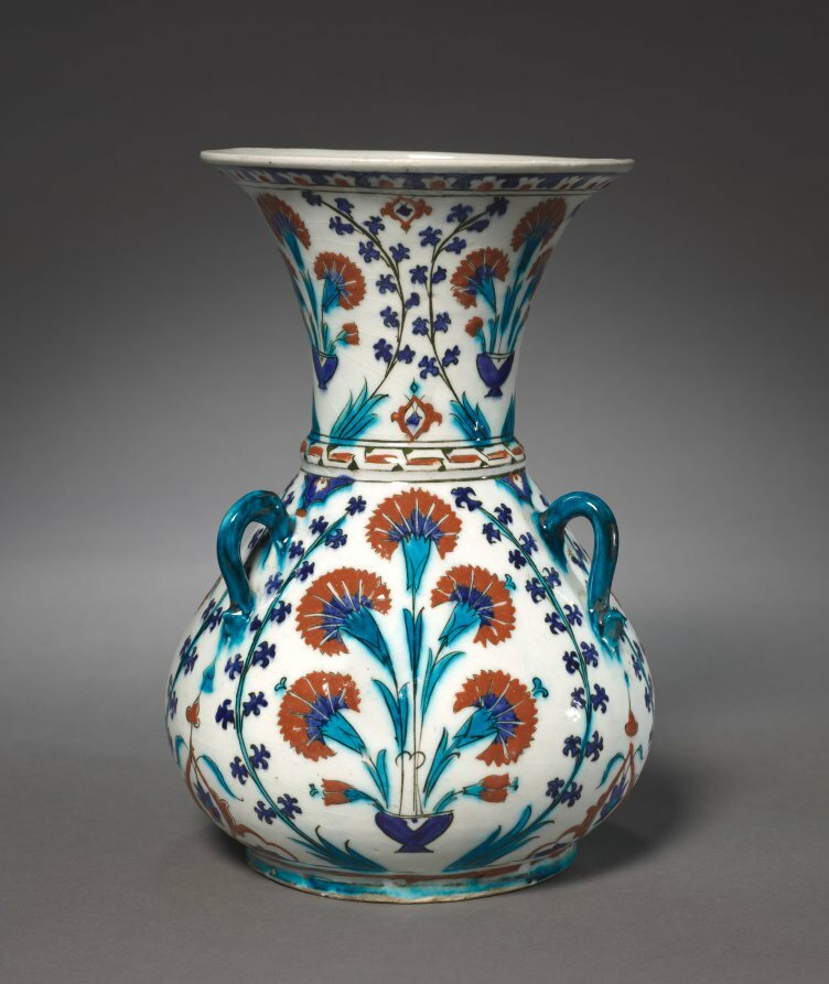 cma_islamic's tweet image. Mosque Lamp, 1585-1595 #cmaopenaccess #islamicart clevelandart.org/art/1944.236