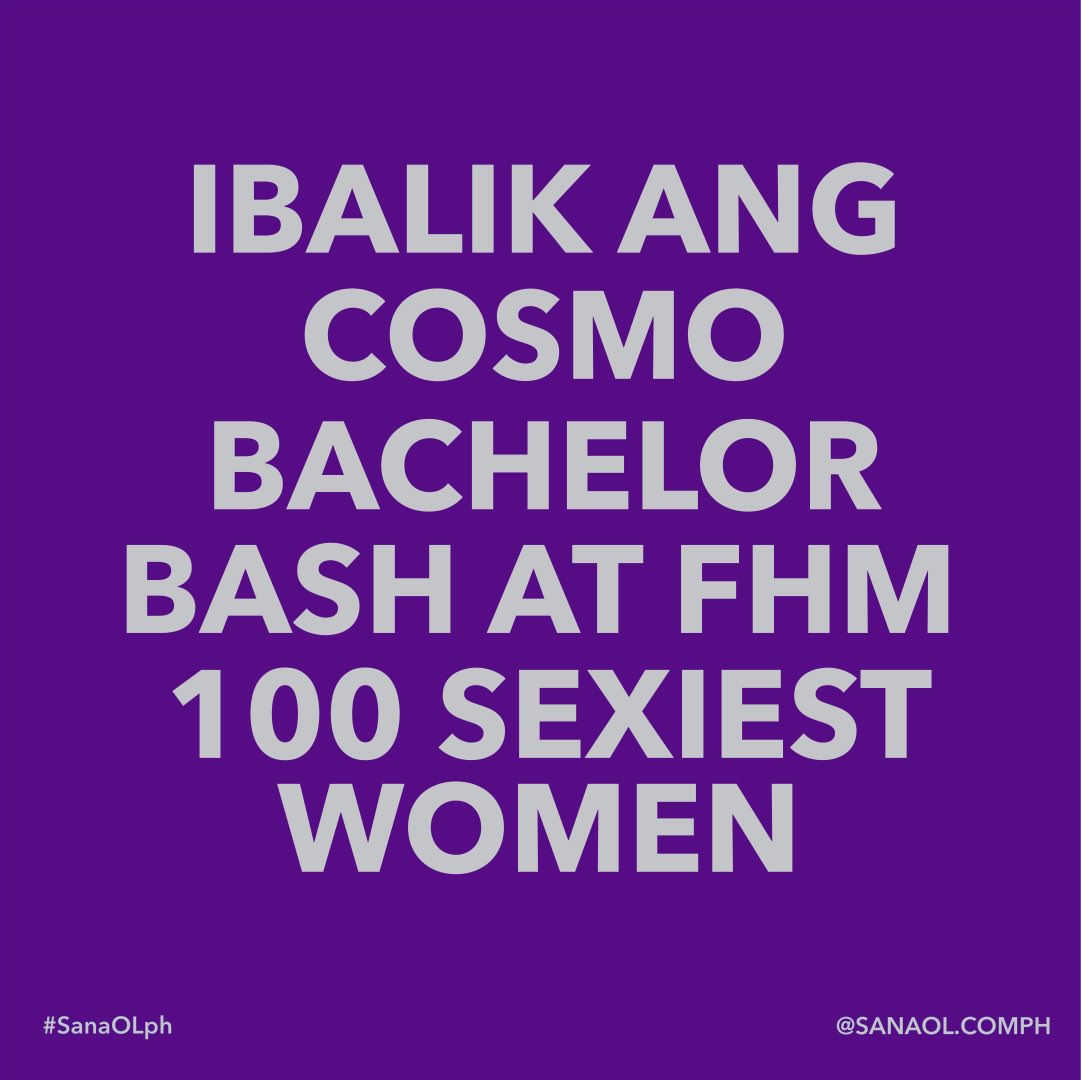 sanaoldotcomph's tweet image. Sana yung init nang ganito diba? Mainit pero wet 🔥💦💜

#fhmphilippines @FHMPhil 
#cosmobachelorbash @cosmo_ph 
#SanaOLph
