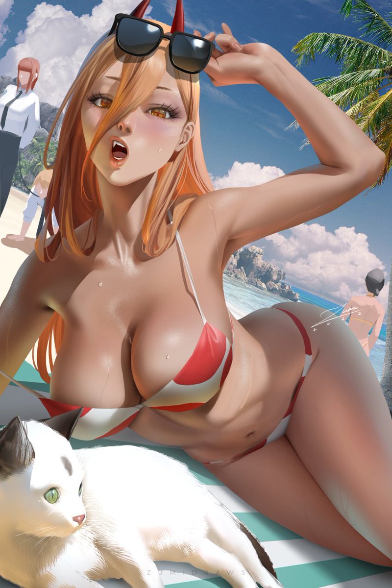 PleasureSpider's tweet photo. I still don't know why you brought me to a public beach.  There's so many people here! https://t.co/ccN4voEDWy
