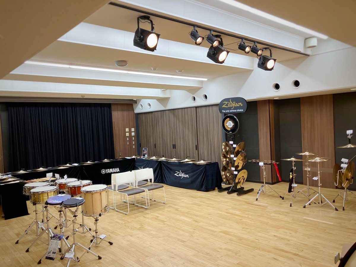 Yamaha_Wind_jp's tweet photo. 【#打楽器 が仙台に集合🥁】

各地でご好評いただいた #ヤマハパーカッションキャラバン がいよいよ最終の地、仙台へ上陸！

4/2(日)まで開催していますのでぜひ会場へお越しください🐪
https://t.co/TubcPvyA9r

#スネアドラム
#バスドラム
#チャイム
#シンバル
#Zildjian https://t.co/fKa7pApE5d