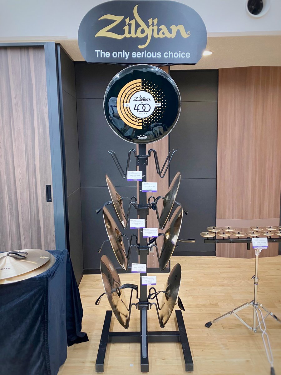 【#打楽器 が仙台に集合🥁】

各地でご好評いただいた #ヤマハパーカッションキャラバン がいよいよ最終の地、仙台へ上陸！

4/2(日)まで開催していますのでぜひ会場へお越しください🐪
bit.ly/40Q19NC

#スネアドラム
#バスドラム
#チャイム
#シンバル
#Zildjian