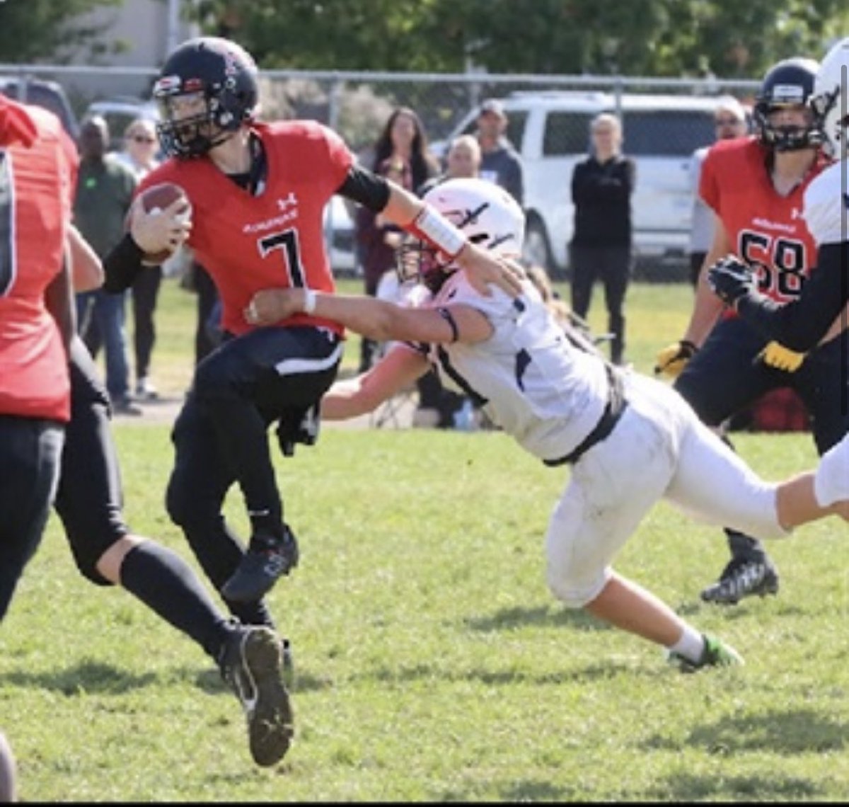 Qb killa🤴🏽#cch #linebacker #osfl #him #thatguy