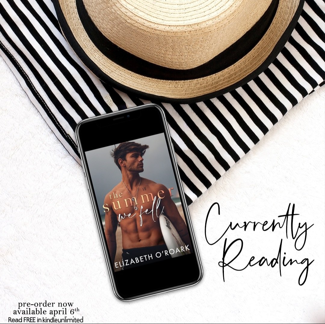 Bookmarked_byme's tweet photo. My Current Read....
The Summer We Fell by Elizabeth O’Roark, releasing on April 6th! 

I'm almost done, and this is definitely one you won't want to miss! 😍
Pre-order your copy today!
Amazon: https://t.co/3wZLZ6uLAC      
Goodreads: https://t.co/tklDNDRmOf  #ElizabethORoark https://t.co/J5skWAVkE6