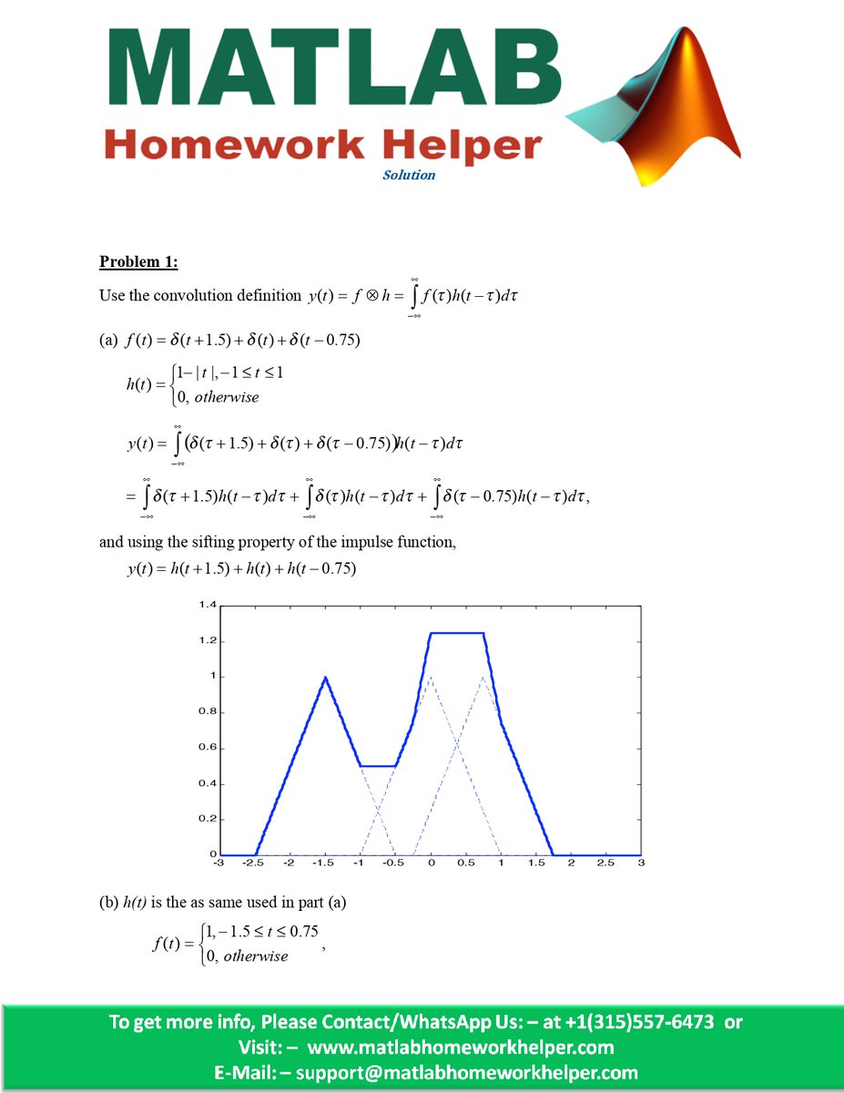 matlabhwhelper's tweet image. Get the best MATLAB homework solutions. Our expert tutors are here to help you with all of your MATLAB homework needs. Contact us today to get started and succeed in your coursework!
Visit: - bit.ly/3bjMqGB
Email: - support@matlabhomeworkhelper.com
#matlabhomeworkhelper