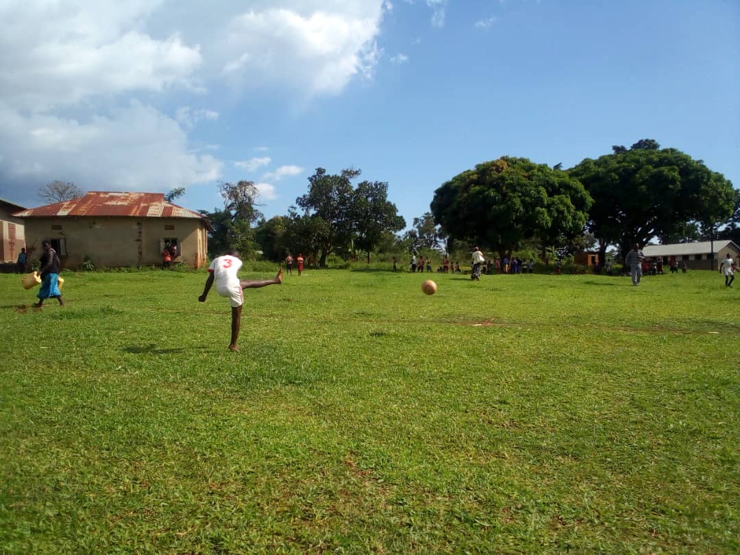 eduballug's tweet photo. When she kicked that ball, she demonstrated #focus, #determination, and #perseverance - values that are just as important in the classroom as they are on the field. Our EduBall participants know that those same skills will help them succeed in their studies and beyond. https://t.co/KGLxBzZi1m