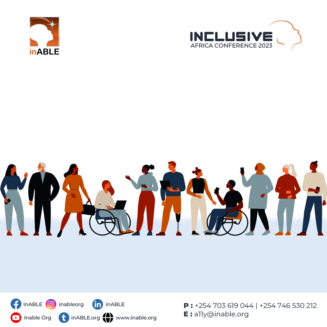 inABLEorg's tweet photo. Your perspective is different from my perspective,
My struggles are different from your struggles!
While our abilities may differ, technology has provided us with an opportunity to overcome our challenges and build a more inclusive world. 
#InclusiveConference2023 #a11yafrica2023 https://t.co/5YCkCyhRyi