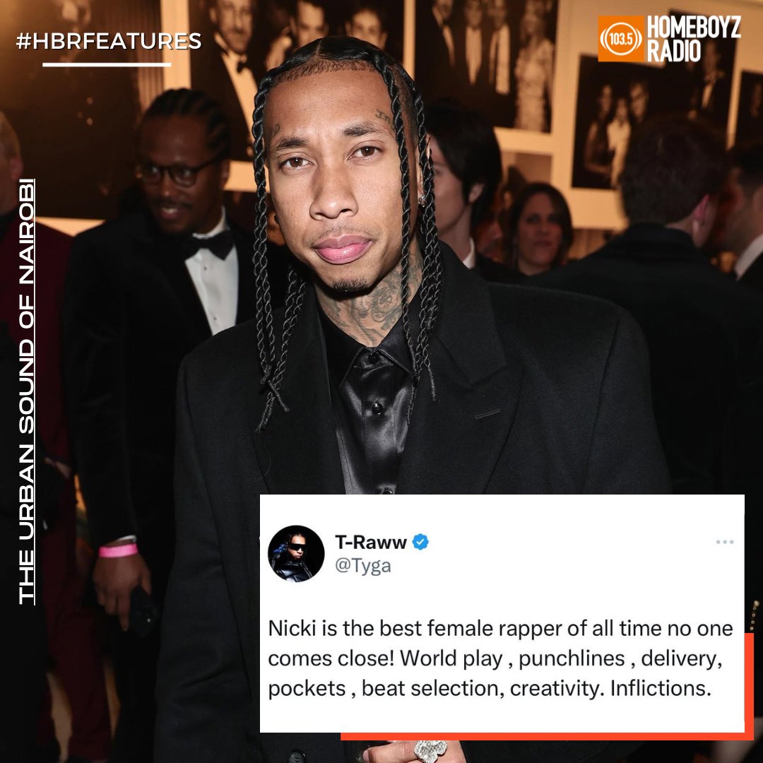 Did #Tyga just name #NickiMinaj the best rapper of all time?🔊
Do you agree?🚀
#GMITM