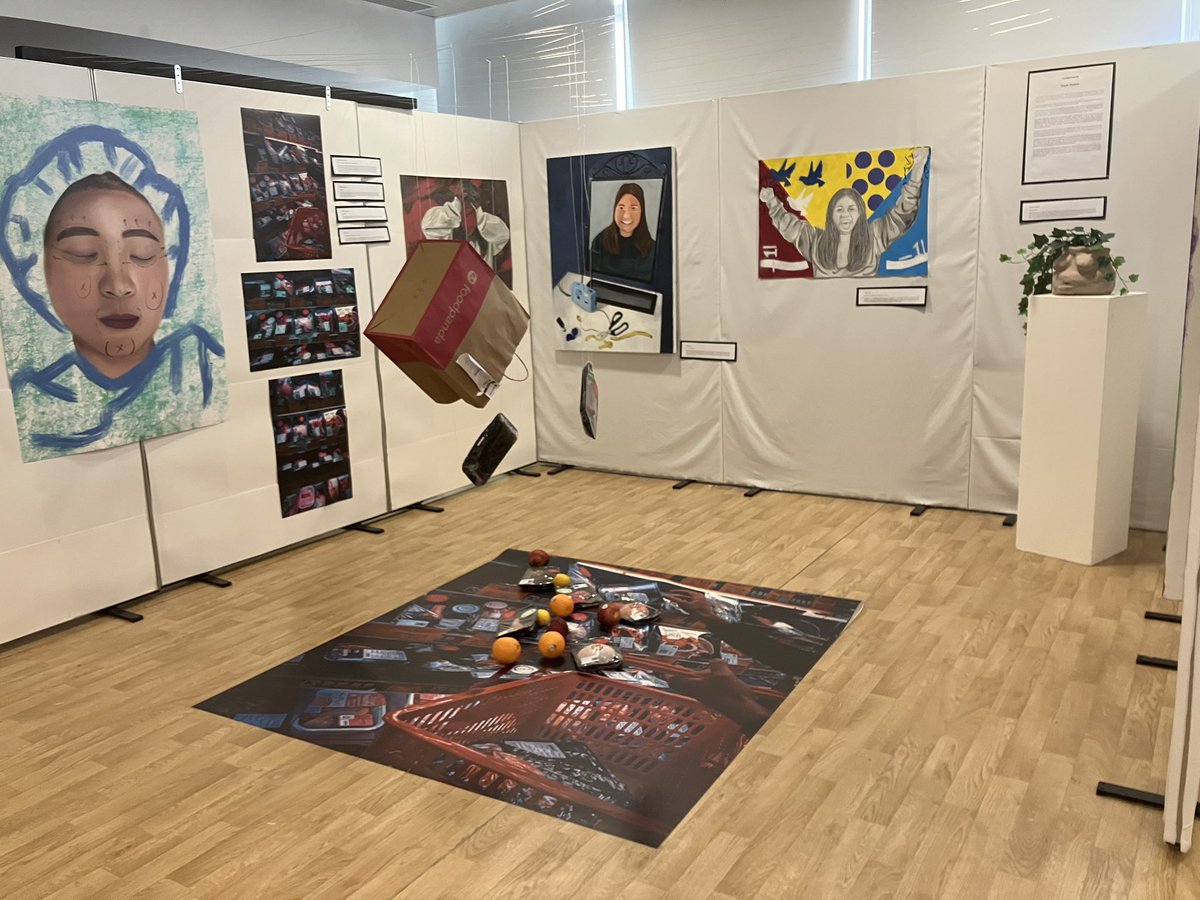 EmilyHillVAEd's tweet photo. The results of the IBDP Exhibition…. High quality and thought provoking pieces that has made me incredibly proud to be their educator! https://t.co/pu2UT9NewA