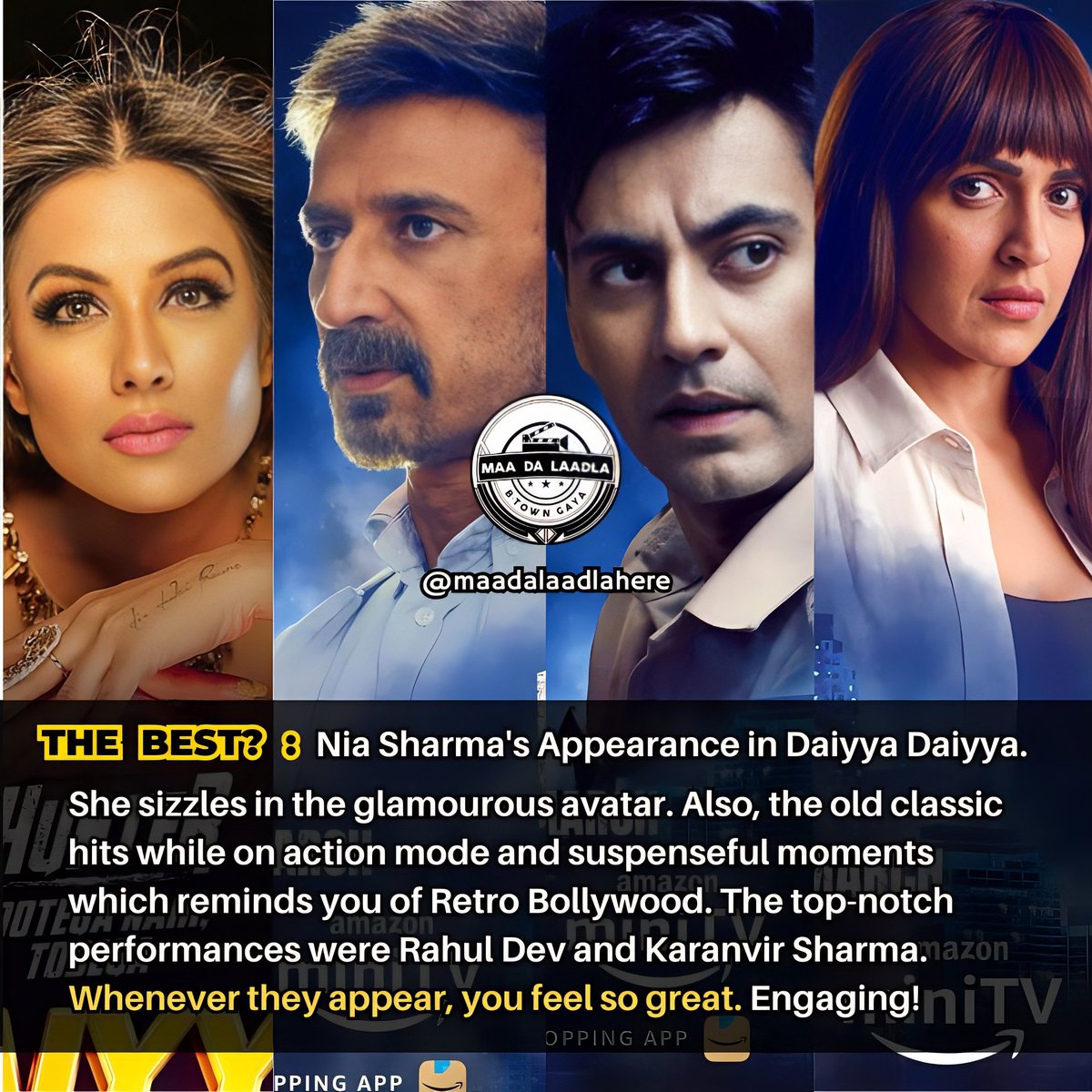 maadalaadlahere's tweet photo. #HunterReview: mediocre yet gripping watch! ππ₯
Rating: 6.5*/10 β
#SunielShetty #Hunter #HunterTootegaNahiTodega @SunielVShetty https://t.co/mHFZhvzQtC