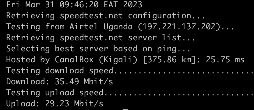 ssmusoke's tweet photo. #TGIF For those suffering with @mtnug #Internet buli omu agumye munne 

For us of @Airtel_Ug #XstreamPlus microwave, I don't wanna brag but a picture is worth a thousand words

Techies talk to Joseph +256 701 551019 he understands us and our needs https://t.co/iQ97QjcNGW