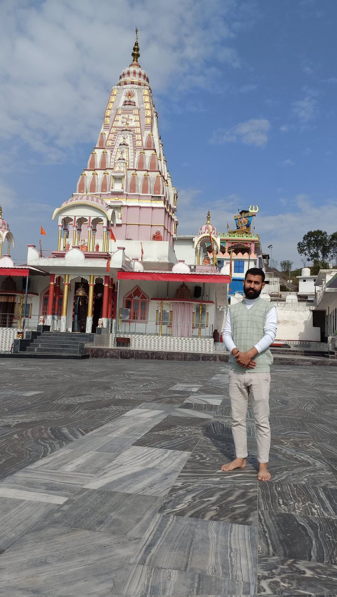 PublicSpirit1st's tweet photo. Visit #Navgrahtemple at poonch near border line.A mesmerizing view of poonch city and border.
#Tourist_Attractions 
#tourism 
#Toursitdestination https://t.co/5duKBS0ccp