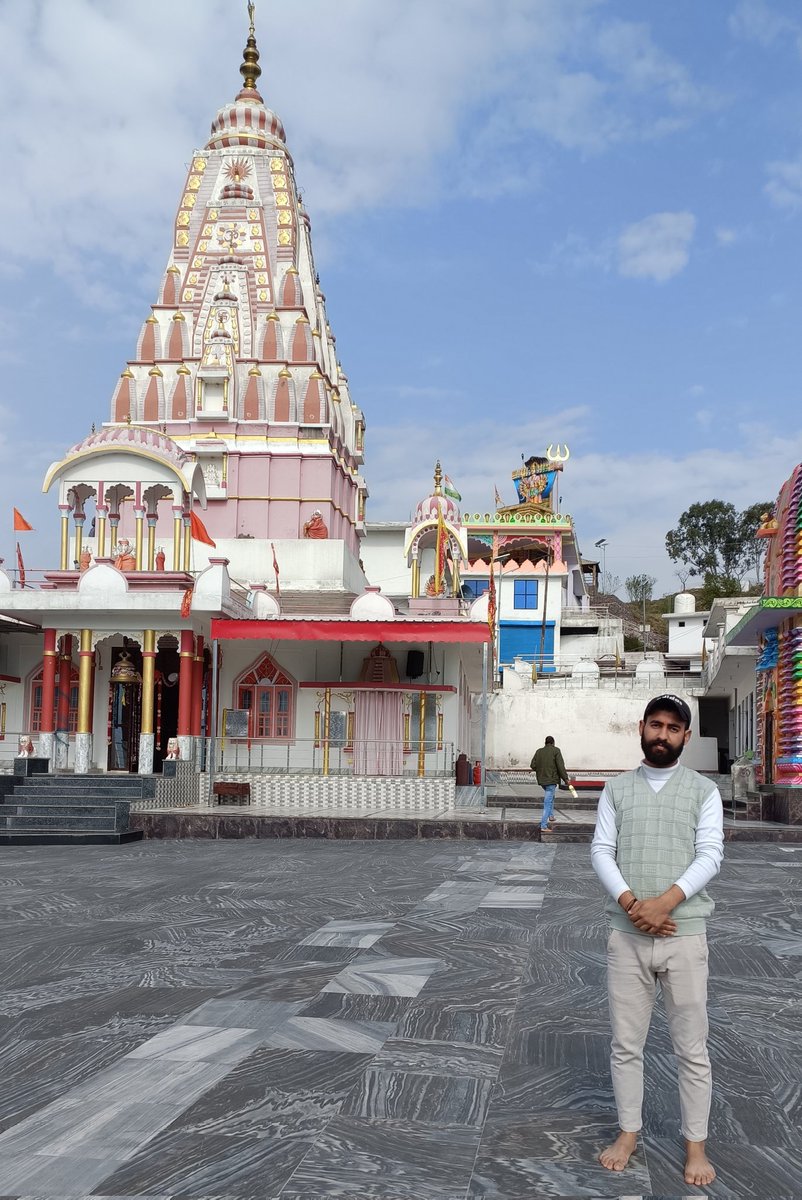 PublicSpirit1st's tweet photo. Visit #Navgrahtemple at poonch near border line.A mesmerizing view of poonch city and border.
#Tourist_Attractions 
#tourism 
#Toursitdestination https://t.co/5duKBS0ccp