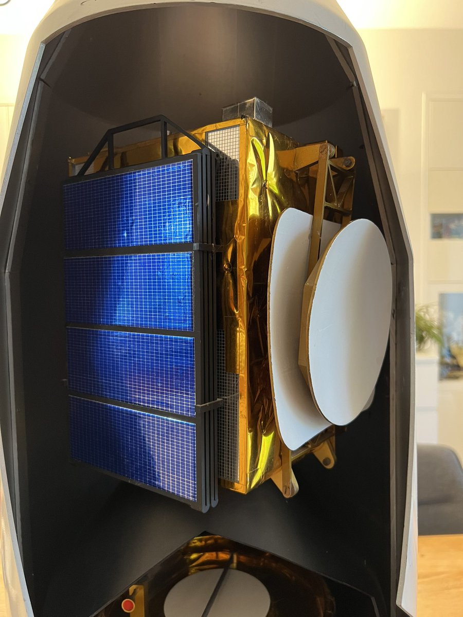 Brigitte_Ba's tweet photo. Quizz du vendredi matin : qui reconnaît les deux satellites dans cette coiffe qui illustre le #Sylda ? (Maquette datant d’avant 1992 vu le logo #Aerospatiale)
Merci ! https://t.co/UqQYyCrErx