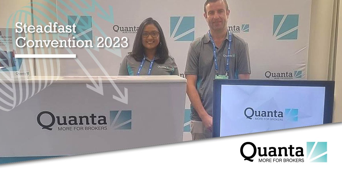 QuantaInsurance's tweet image. Our team had a great time networking with industry experts &amp;amp; peers at the #SteadfastConvention2023. Thank you to everyone who stopped by our booth &amp;amp; registered for our new broking portal. Congrats to Mitch Wright from Aviso Integral Insurance Services for winning #NintendoSwitch.