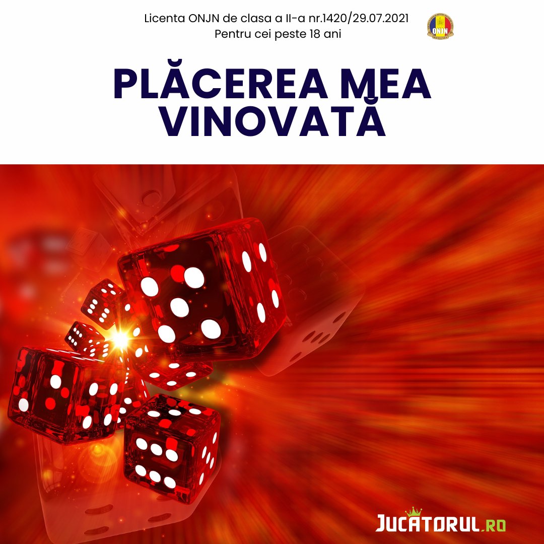 jucatorul_ro's tweet photo. Care e placerea ta vinovata? 😆
#casinoonline #gambling #dice #games #fun #cazino #joaca #distractie #pacanele https://t.co/VN12JmkoLl