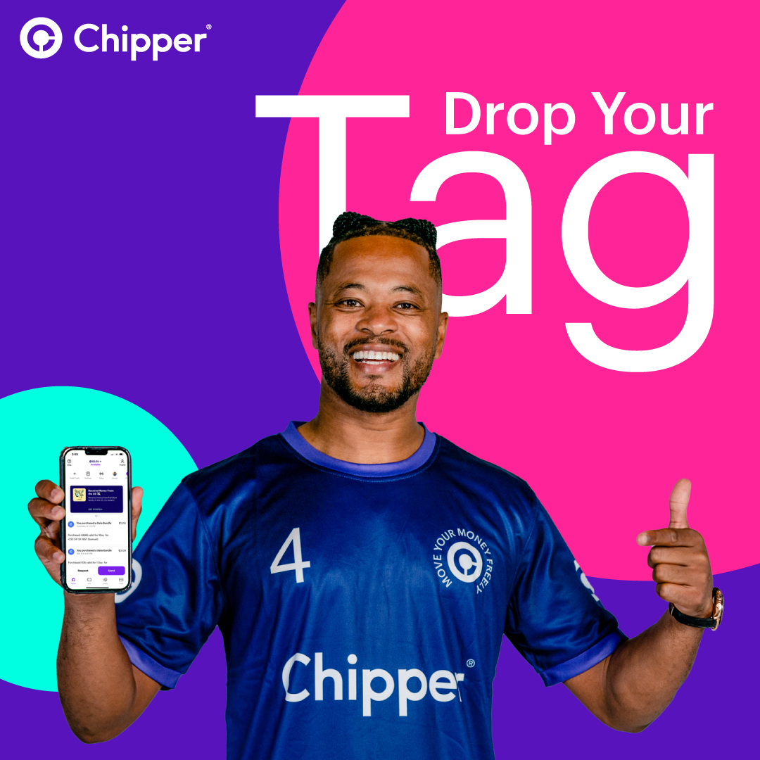 chippercashapp's tweet photo. It’s Chipper Friday and we've got you covered! 

💰Follow @chippercashapp
💰Retweet this post telling us how the #chippercard has been working for you. 
💰Drop your Chipper tag in the replies for a chance to win some dough #chippercash #fridaygiveaway #dropyourtag https://t.co/fZAaCUfCYP
