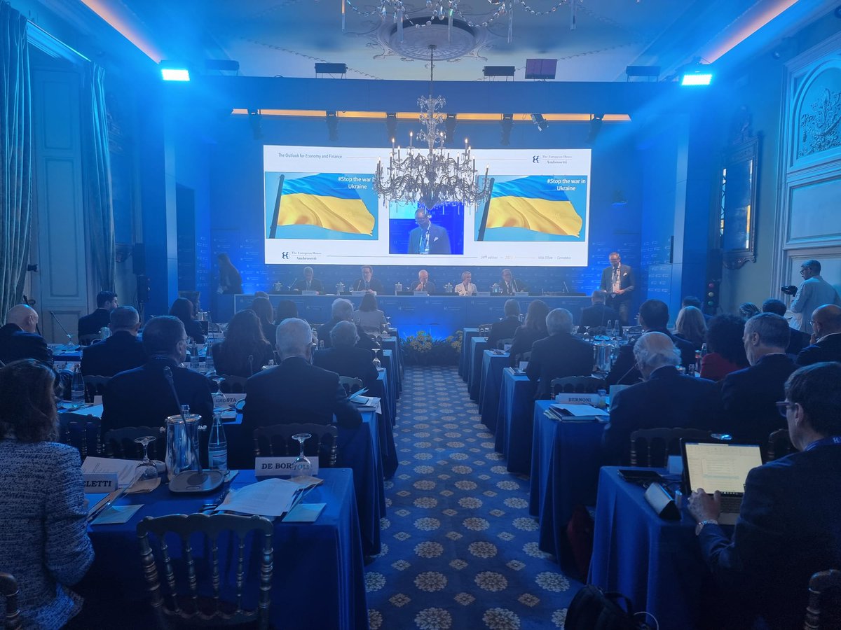 Ambrosetti_'s tweet photo. A year ago, Russia invaded Ukraine. Our thoughts and solidarity are with the resilient Ukrainian people during these challenging times.
#Ukraine #finance2023 https://t.co/Q2PJEHeBtV