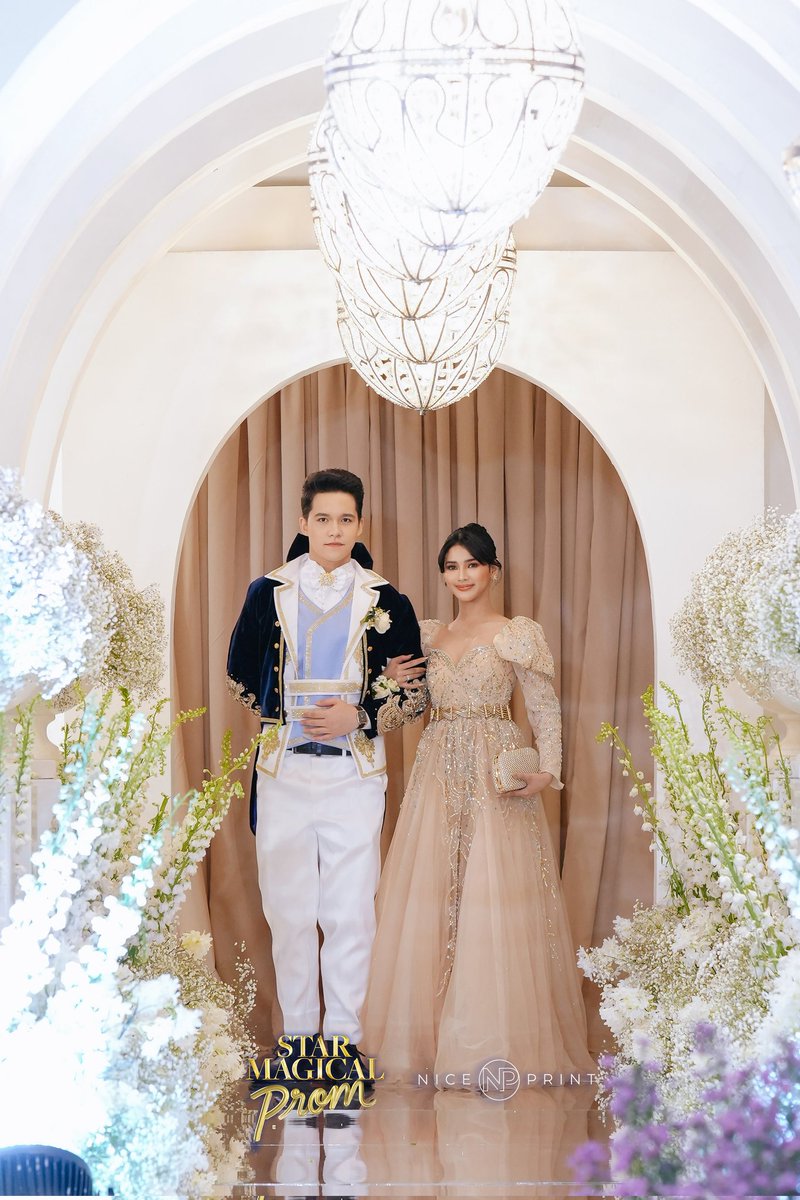 LOOK: Rob Blackburn (<a href="/_robblackburn/">Rob Blackburn</a>) with Maxine Trinidad at the #StarMagicalProm2023 ✨