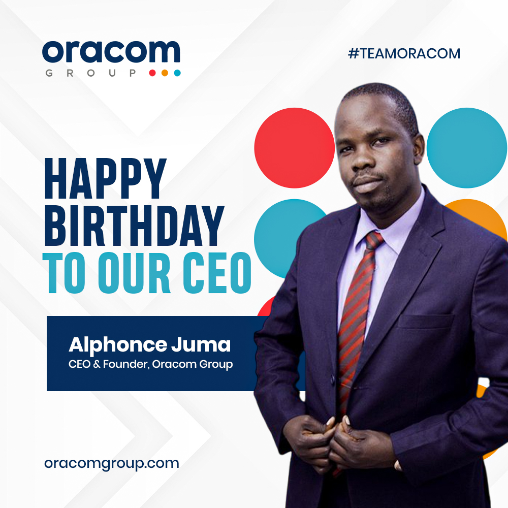 Jumahdor's tweet photo. Today, Oracom Group celebrates you @jumalphonce Happy Birthday, Sir. Godspeed
#TeamOracom
#TuEasterPamoja
#blazespaces
#DFTNewsRadioFresh
#MainaAndKingangi https://t.co/eAR2XsU57e